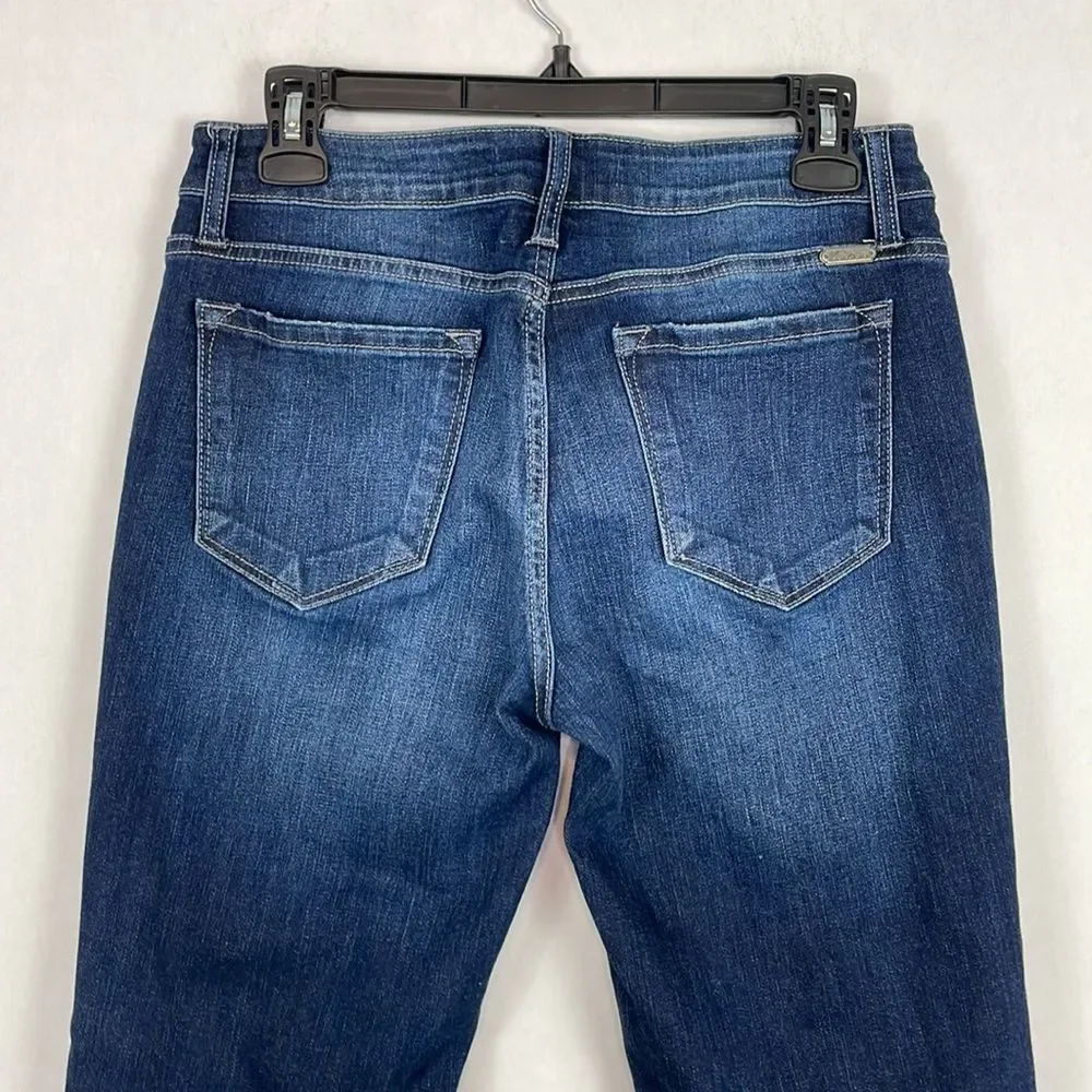 Kancan Jeans. Women’s Mid Rise Ultra Distressed Boyfriend Jeans. Size 29.